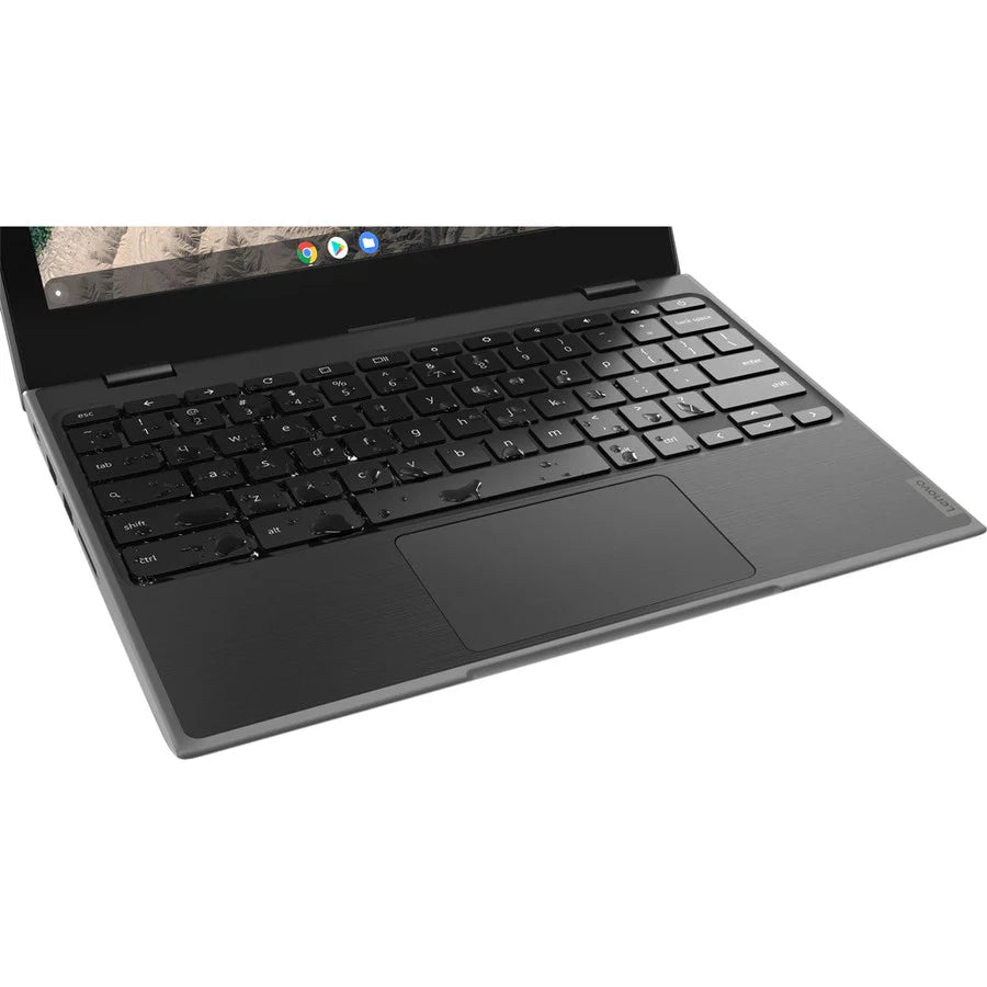 Lenovo 100e Chromebook 2nd Gen 81MA0000US 11.6" Chromebook - 1366 x 768 - Intel Celeron N4000 Dual-core (2 Core) 1.10 GHz - 4 GB RAM - 32 GB Flash Memory - Gray 81MA0000US