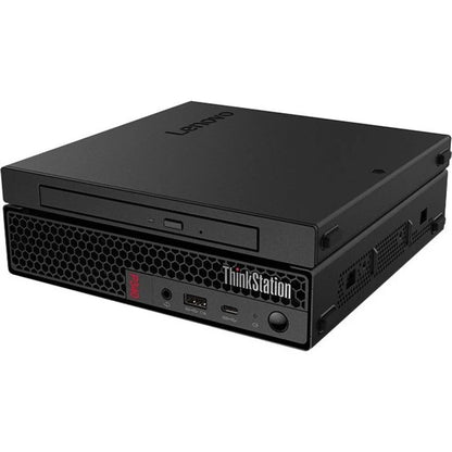 Lenovo ThinkStation P340 30DF0013US Workstation - 1 x Intel Hexa-core (6 Core) i5-10500T 2.30 GHz - 8 GB DDR4 SDRAM RAM - 256 GB SSD - Tiny - Raven Black 30DF0013US