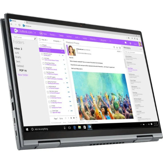 Lenovo ThinkPad X1 Yoga Gen 6 20XY002LUS 14" Touchscreen 2 in 1 Notebook - WUXGA - 1920 x 1200 - Intel Core i5 i5-1135G7 Quad-core (4 Core) 2.40 GHz - 16 GB RAM - 256 GB SSD - Storm Gray 20XY002LUS