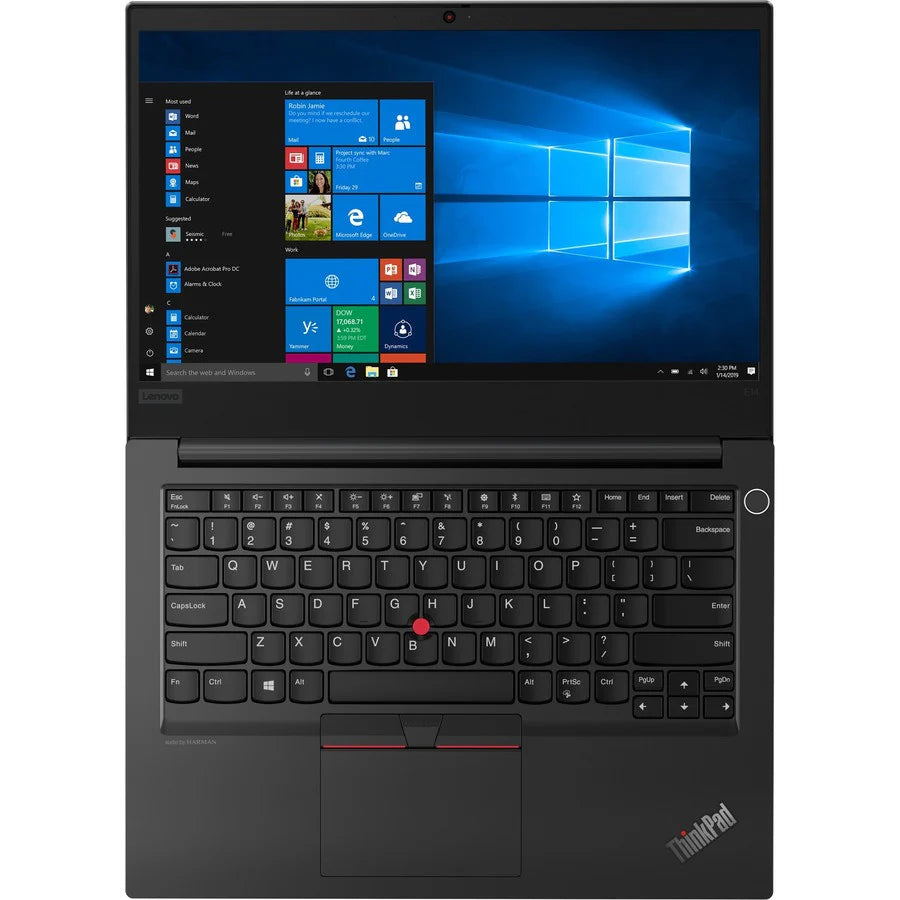 Lenovo ThinkPad E14 20RA006ECA 14" Notebook - Full HD - 1920 x 1080 - Intel Core i3 10th Gen i3-10110U Dual-core (2 Core) 2.10 GHz - 4 GB RAM - 500 GB HDD - Glossy Black 20RA006ECA