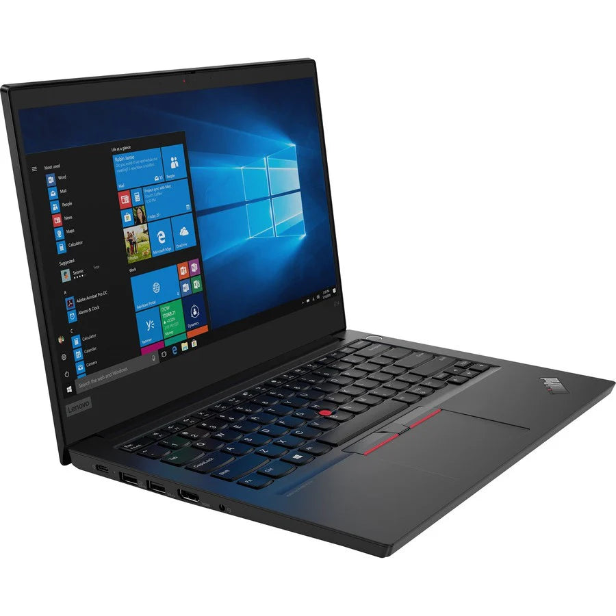 Lenovo ThinkPad E14 20RA006ECA 14" Notebook - Full HD - 1920 x 1080 - Intel Core i3 10th Gen i3-10110U Dual-core (2 Core) 2.10 GHz - 4 GB RAM - 500 GB HDD - Glossy Black 20RA006ECA