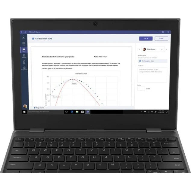 Lenovo 100e (2nd Gen) 82GJ000DUS 11.6" Netbook - HD - 1366 x 768 - AMD 3015e Dual-core (2 Core) 1.20 GHz - 4 GB RAM - 64 GB Flash Memory - Black 82GJ000DUS