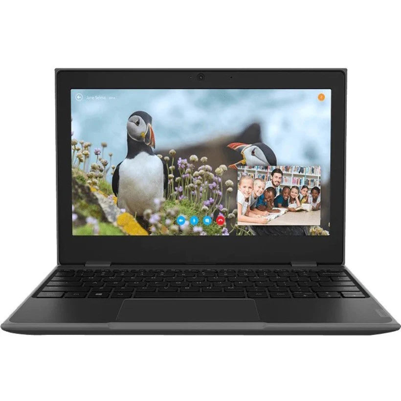 Lenovo 100e (2nd Gen) 82GJ000DUS 11.6" Netbook - HD - 1366 x 768 - AMD 3015e Dual-core (2 Core) 1.20 GHz - 4 GB RAM - 64 GB Flash Memory - Black 82GJ000DUS