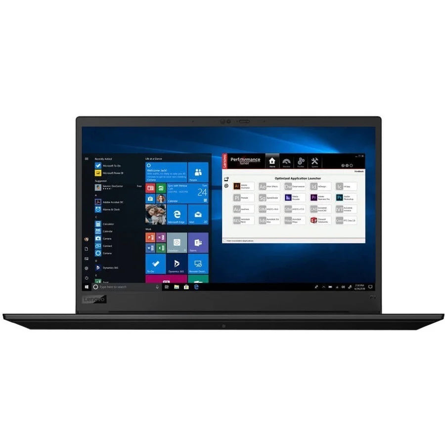 Lenovo ThinkPad P1 Gen 3 20TH000DUS 15.6" Mobile Workstation - Full HD - 1920 x 1080 - Intel Core i7 10th Gen i7-10850H Hexa-core (6 Core) 2.70 GHz - 16 GB RAM - 512 GB SSD - Midnight Black 20TH000DUS