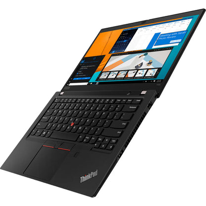 Lenovo ThinkPad T495 20NJ0007CA 14" Touchscreen Notebook - 1920 x 1080 - AMD Ryzen 7 3700U Quad-core (4 Core) 2.30 GHz - 16 GB RAM - 512 GB SSD - Glossy Black 20NJ0007CA