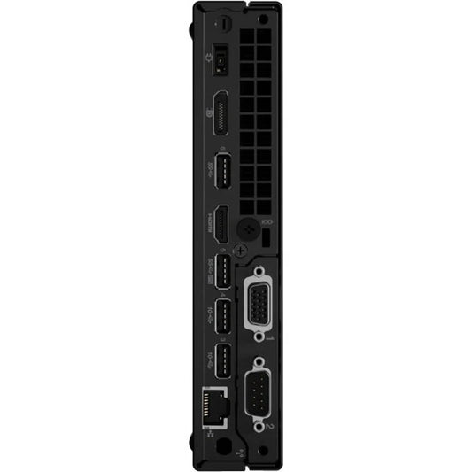 Lenovo ThinkCentre M90q 11CR003NUS Desktop Computer - Intel Core i7 10th Gen i7-10700 Octa-core (8 Core) 2.90 GHz - 16 GB RAM DDR4 SDRAM - 512 GB SSD - Tiny - Black 11CR003NUS