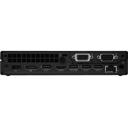 Lenovo ThinkCentre M90q 11CR003NUS Desktop Computer - Intel Core i7 10th Gen i7-10700 Octa-core (8 Core) 2.90 GHz - 16 GB RAM DDR4 SDRAM - 512 GB SSD - Tiny - Black 11CR003NUS