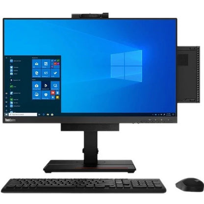 Lenovo ThinkCentre M90q 11CR003NUS Desktop Computer - Intel Core i7 10th Gen i7-10700 Octa-core (8 Core) 2.90 GHz - 16 GB RAM DDR4 SDRAM - 512 GB SSD - Tiny - Black 11CR003NUS