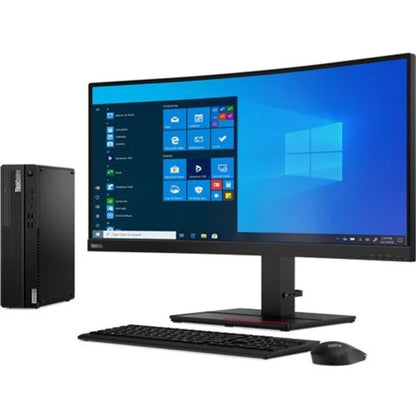 Lenovo ThinkCentre M70s 11DC0036US Desktop Computer - Intel Core i5 10th Gen i5-10400 Hexa-core (6 Core) 2.90 GHz - 16 GB RAM DDR4 SDRAM - 256 GB SSD - Small Form Factor - Black 11DC0036US