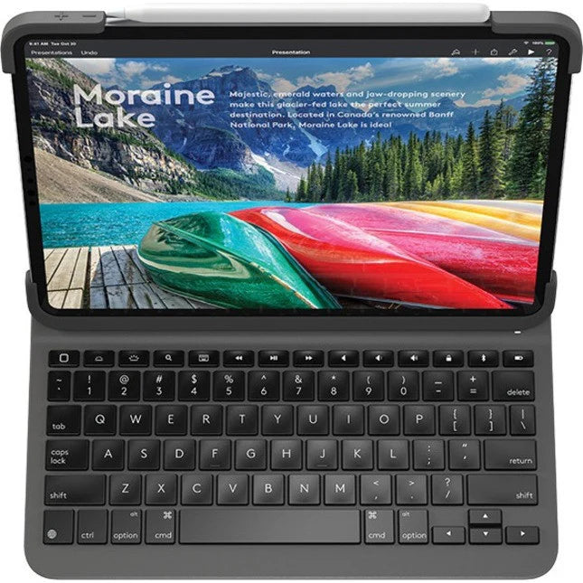 Logitech Slim Folio Pro Keyboard/Cover Case for 11" Apple iPad Pro Tablet 920-009121