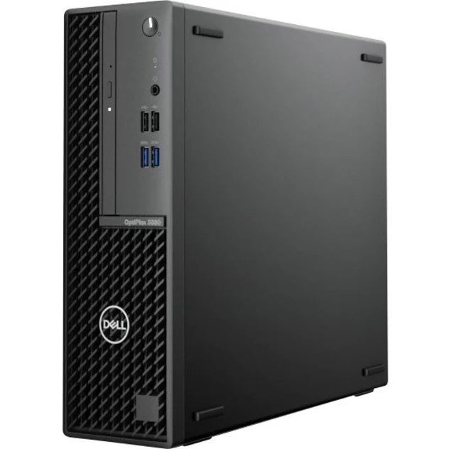 Dell OptiPlex 3000 3080 Desktop Computer - Intel Core i3 10th Gen i3-10105 - 8 GB RAM DDR4 SDRAM - 128 GB NVMe M.2 PCI Express M.2 SSD - Small Form Factor - Black 1RG7W