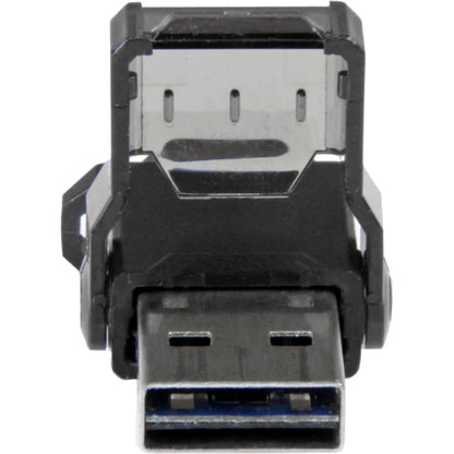 StarTech.com microSD to USB 3.0 Card Reader Adapter - for USB-C and USB-A Enabled Computers MSDREADU3CA