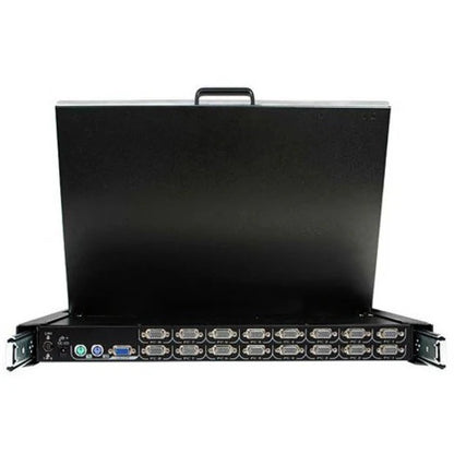 StarTech.com 1U 19" Rackmount LCD Rack Console w/ 16 Port KVM RACKCONS1916