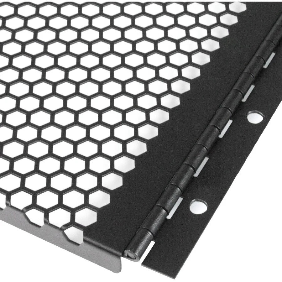 StarTech.com Blanking Panel - 6U - Vented - Hinged Rack Panel - 19in - TAA Compliant - Tool-less Installation - Filler Panel RKPNLHV6U