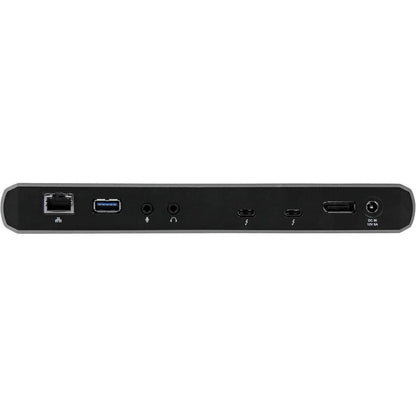 StarTech.com Thunderbolt 3 Docking Station - No Drivers to Install - Compatible with Windows / macOS - Supports Dual 4K HD Displays - TB3DKDPMAW TB3DKDPMAW