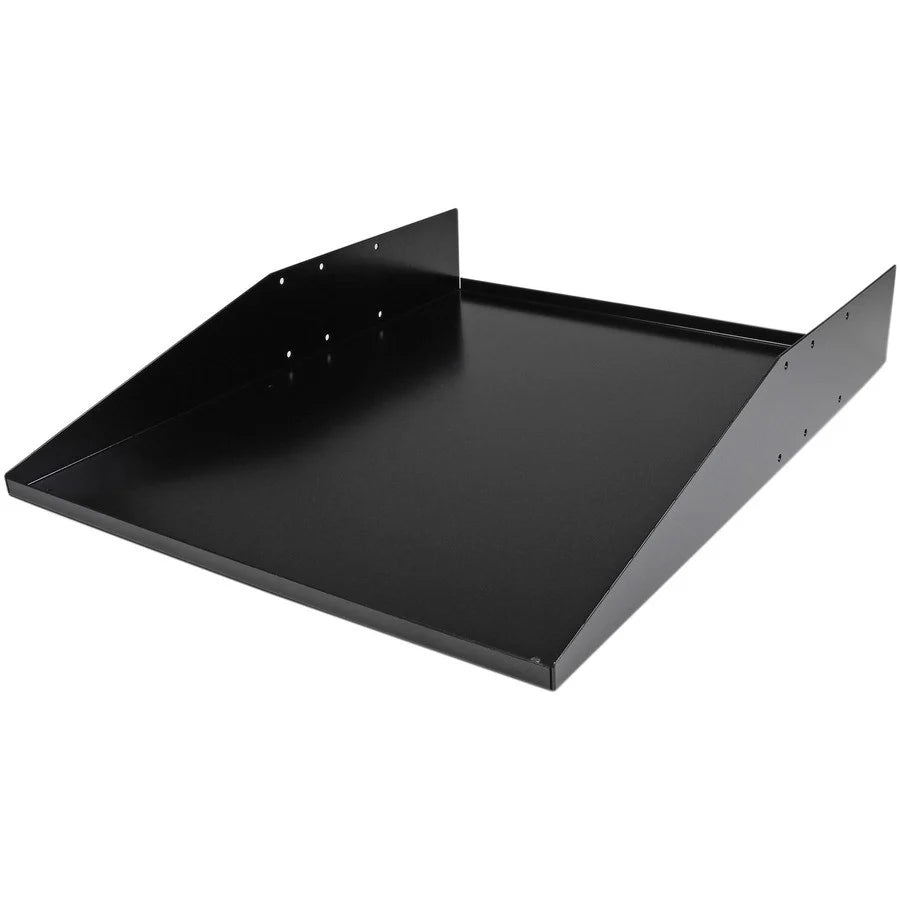 StarTech.com 2U Rack Mount Cantilever 2 Post Shelf - Mid/Center Mount Server Rack Cabinet Shelf - 150lbs / 68kg CABSHF2POST