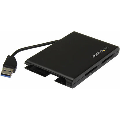 StarTech.com 2 Slot USB 3.0 SD Card Reader w/ UASP - SD 4.0 UHS II - TAA Compliant - USB SD Card Reader - Dual SD Card Reader 2SD4FCRU3