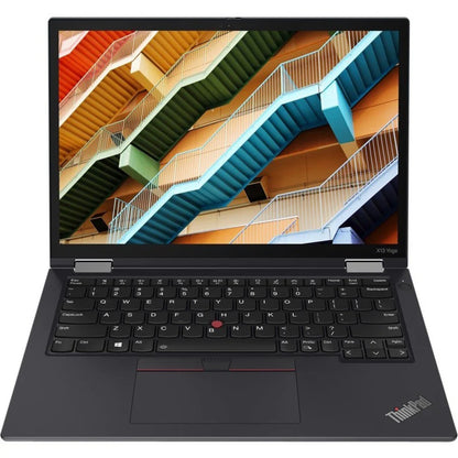 Lenovo ThinkPad X13 Yoga Gen 2 20W80037US 13.3" Touchscreen 2 in 1 Notebook - WUXGA - 1920 x 1200 - Intel Core i5 11th Gen i5-1135G7 Quad-core (4 Core) 2.40 GHz - 8 GB RAM - 256 GB SSD - Black 20W80037US