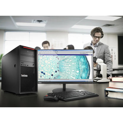 Lenovo ThinkStation P520c 30BX00D2US Workstation - 1 x Intel Xeon Quad-core (4 Core) W-2225 4.10 GHz - 16 GB DDR4 SDRAM RAM - 512 GB SSD - Tower 30BX00D2US