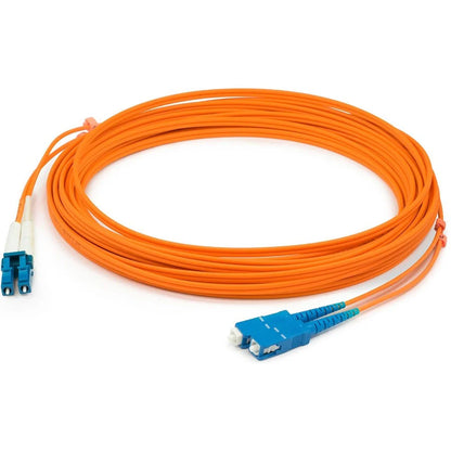 AddOn 3m Multi-Mode fiber (MMF) Duplex SC/LC OM1 Orange Patch Cable ADD-SC-LC-3M6MMF