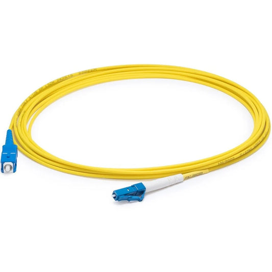 AddOn 2m SMF 9/125 Simplex SC/LC OS1 Yellow OFNR (Riser Rated) Patch Cable ADD-SC-LC-2MS9SMF