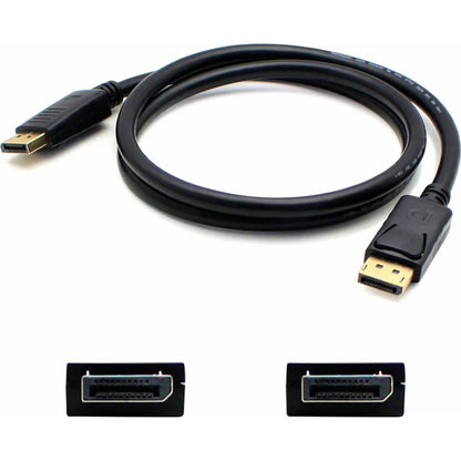 AddOn 1ft (30cm) DisplayPort Cable - Male to Male DISPLAYPORT1F