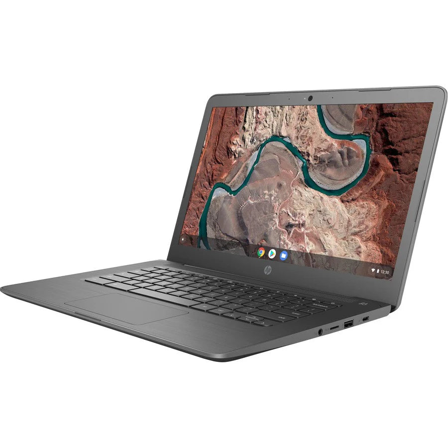 HP Chromebook 14-db0000 14-db0002ca 14" Chromebook - 1366 x 768 - AMD A4-9120C Dual-core (2 Core) 1.60 GHz - 4 GB RAM - 64 GB Flash Memory 6SH70UA#ABL