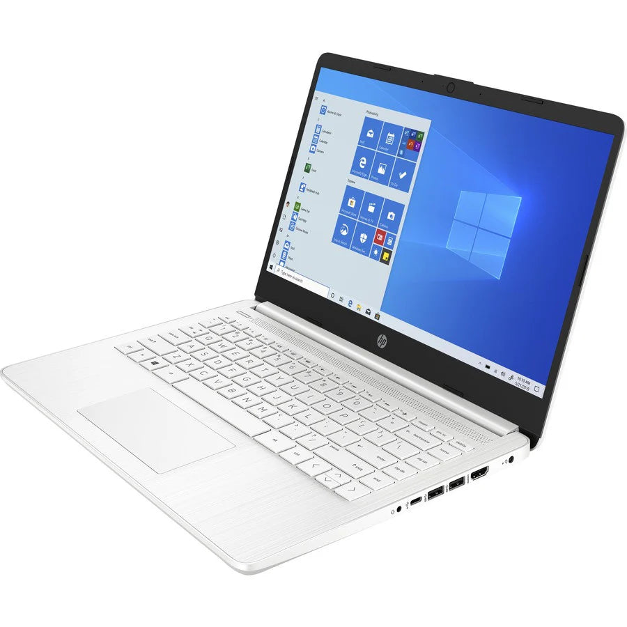 HP 14-d3000 14-dq3020ca 14" Notebook - HD - 1366 x 768 - Intel Celeron N4500 Dual-core (2 Core) - 4 GB RAM - 64 GB Flash Memory - Snowflake White, Snow White 2L7H9UA#ABL