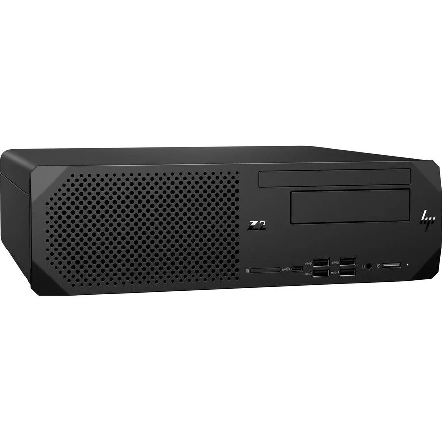 HP Z2 G5 Workstation - 1 x Intel Xeon Hexa-core (6 Core) W-1250 3.30 GHz - 16 GB DDR4 SDRAM RAM - 512 GB SSD - Small Form Factor - Black 2X3K7UT#ABA