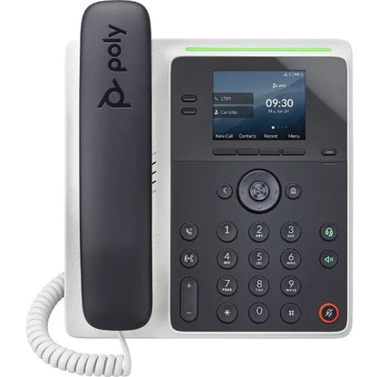 Poly Edge E100 IP Phone - Corded - Corded - NFC - Desktop, Wall Mountable - TAA Compliant 2200-86980-025