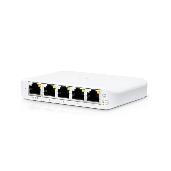 Ubiquiti UniFi Compact 5-Port Gigabit Switch (USW-FLEX-MINI)