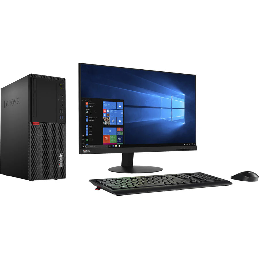 Lenovo ThinkCentre M720t 10SQ0019US Desktop Computer - Intel Core i3 8th Gen i3-8100 3.60 GHz - 8 GB RAM DDR4 SDRAM - 1 TB HDD - Tower 10SQ0019US