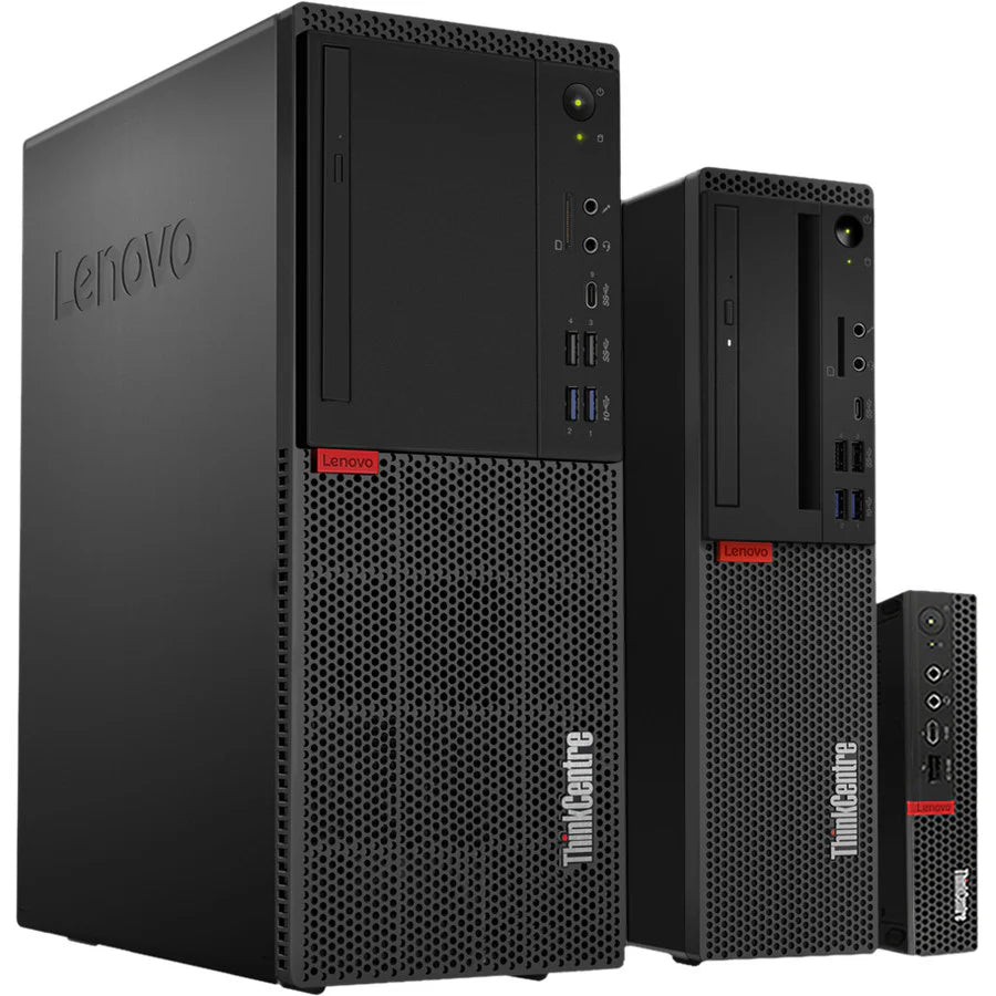 Lenovo ThinkCentre M720t 10SQ0019US Desktop Computer - Intel Core i3 8th Gen i3-8100 3.60 GHz - 8 GB RAM DDR4 SDRAM - 1 TB HDD - Tower 10SQ0019US