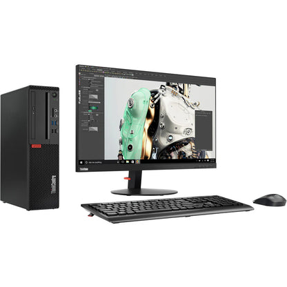 Lenovo ThinkCentre M725s 10VT000JCA Desktop Computer - AMD Ryzen 5 2400G 3.60 GHz - 8 GB RAM DDR4 SDRAM - 1 TB HDD - Small Form Factor 10VT000JCA