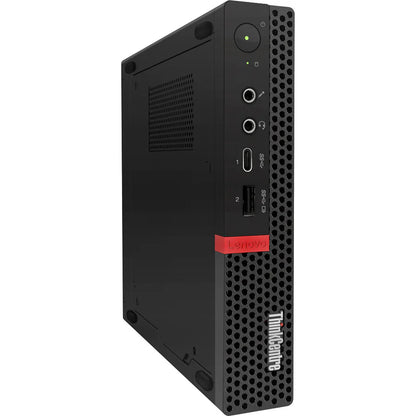 Lenovo ThinkCentre M720q 10T7001MUS Desktop Computer - Intel Core i5 8th Gen i5-8400T 1.70 GHz - 8 GB RAM DDR4 SDRAM - 512 GB SSD - Tiny - Raven Black 10T7001MUS