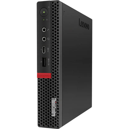 Lenovo ThinkCentre M720q 10T7001MUS Desktop Computer - Intel Core i5 8th Gen i5-8400T 1.70 GHz - 8 GB RAM DDR4 SDRAM - 512 GB SSD - Tiny - Raven Black 10T7001MUS