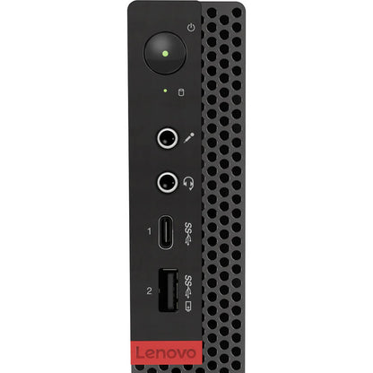 Lenovo ThinkCentre M720q 10T7001MUS Desktop Computer - Intel Core i5 8th Gen i5-8400T 1.70 GHz - 8 GB RAM DDR4 SDRAM - 512 GB SSD - Tiny - Raven Black 10T7001MUS