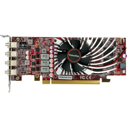 VisionTek AMD Radeon RX 560 Graphic Card - 4 GB GDDR5 - Low-profile 901278