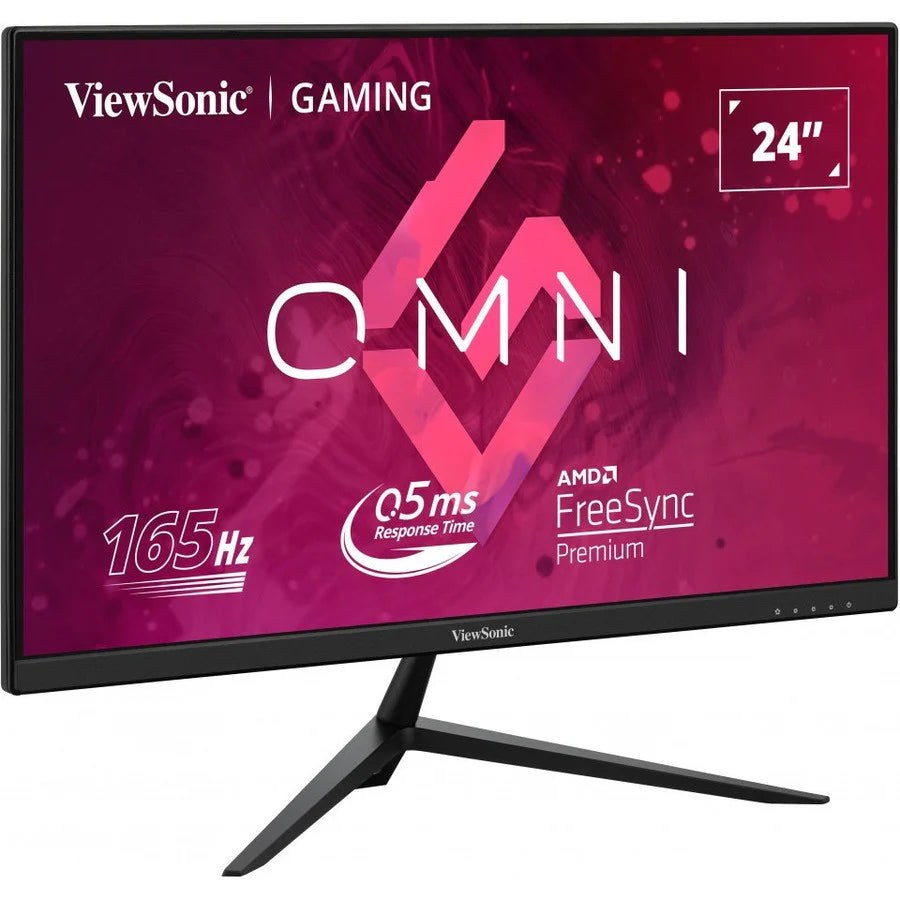 ViewSonic OMNI VX2428 23.8" Full HD LED Gaming LCD Monitor - 16:9 - Black VX2428