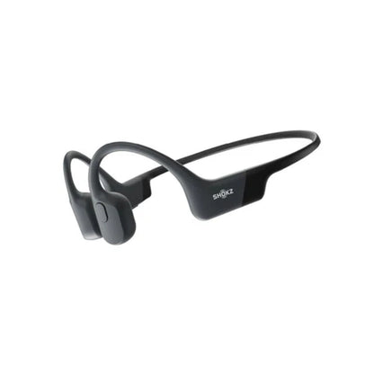 AfterShokz OpenRun Mini Bluetooth Headset with Mic Bone Conduction - Lightweight - Waterproof IP67 - 8Hr Battery Life - Black