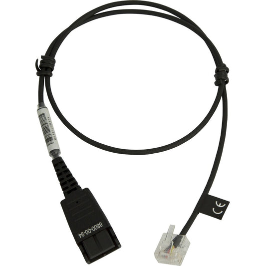 Jabra 8800-00-94 Quick Disconnect to RJ-45 Cable Adapter 8800-00-94