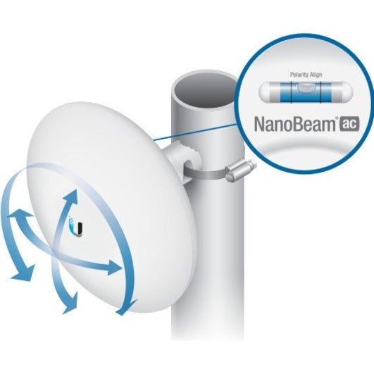 Ubiquiti NanoBeam ac NBE-2AC-13 IEEE 802.11ac 330 Mbit/s Wireless Bridge NBE-2AC-13