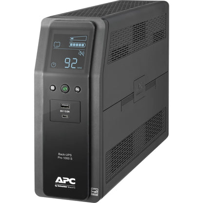 APC by Schneider Electric Back-UPS Pro BR1000MS 1.0KVA Tower UPS BR1000MS