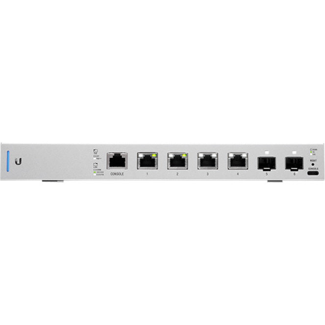 Ubiquiti 10 Gigabit 6-Port 802.3bt UniFi Switch US-XG-6POE