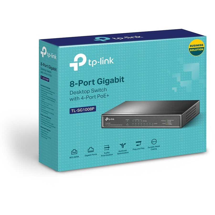 TP-Link TL-SG1008P Ethernet Switch TL-SG1008P