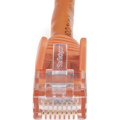 StarTech.com 4ft CAT6 Ethernet Cable - Orange Snagless Gigabit - 100W PoE UTP 650MHz Category 6 Patch Cord UL Certified Wiring/TIA N6PATCH4OR