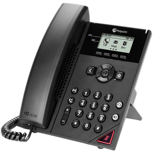 Poly 150 IP Phone - Corded - Corded - Desktop, Wall Mountable 2200-48812-001