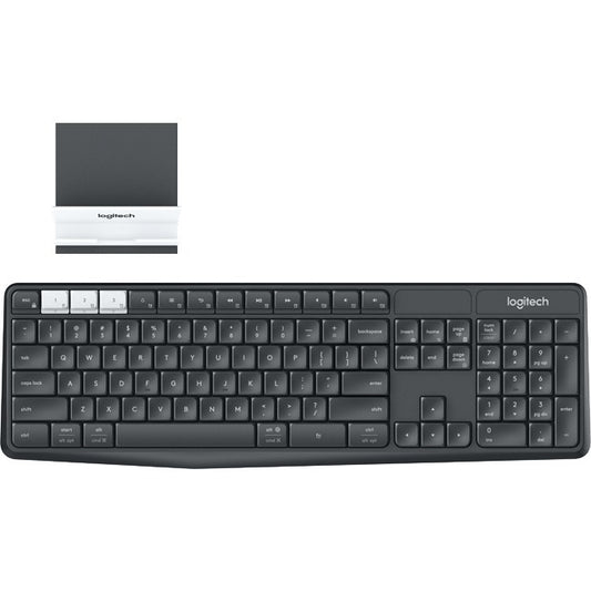 Logitech K375s Multi-Device Wireless Keyboard and Stand Combo 920-008165