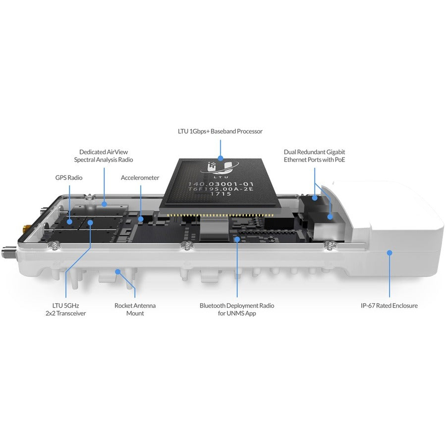 Ubiquiti airFiber 5XHD AF-5XHD 1.34 Gbit/s Wireless Bridge AF-5XHD