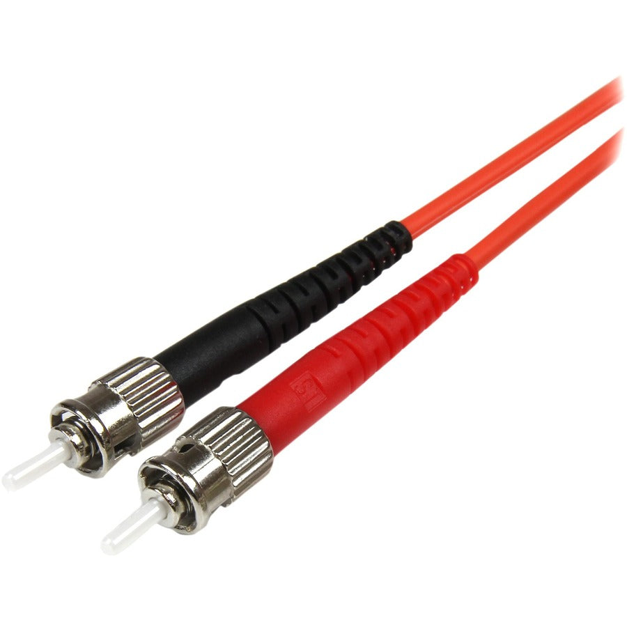 StarTech.com 10m Fiber Optic Cable - Multimode Duplex 50/125 - LSZH - LC/ST - OM2 - LC to ST Fiber Patch Cable 50FIBLCST10